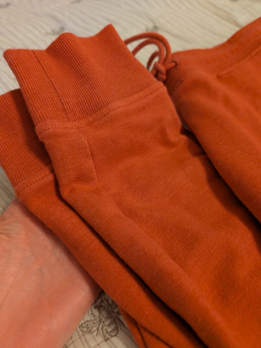 Eddie Bauer Coral Jogger Sweatpants Size Medium Stretch Waist With Drawstring - Picture 12 of 12